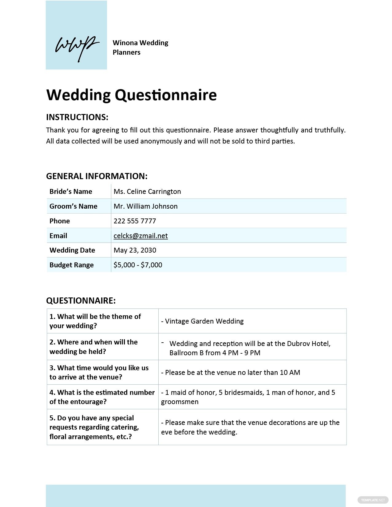 wedding-questionnaire
