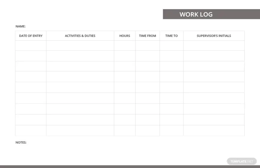 work-log-ideas-and-examples