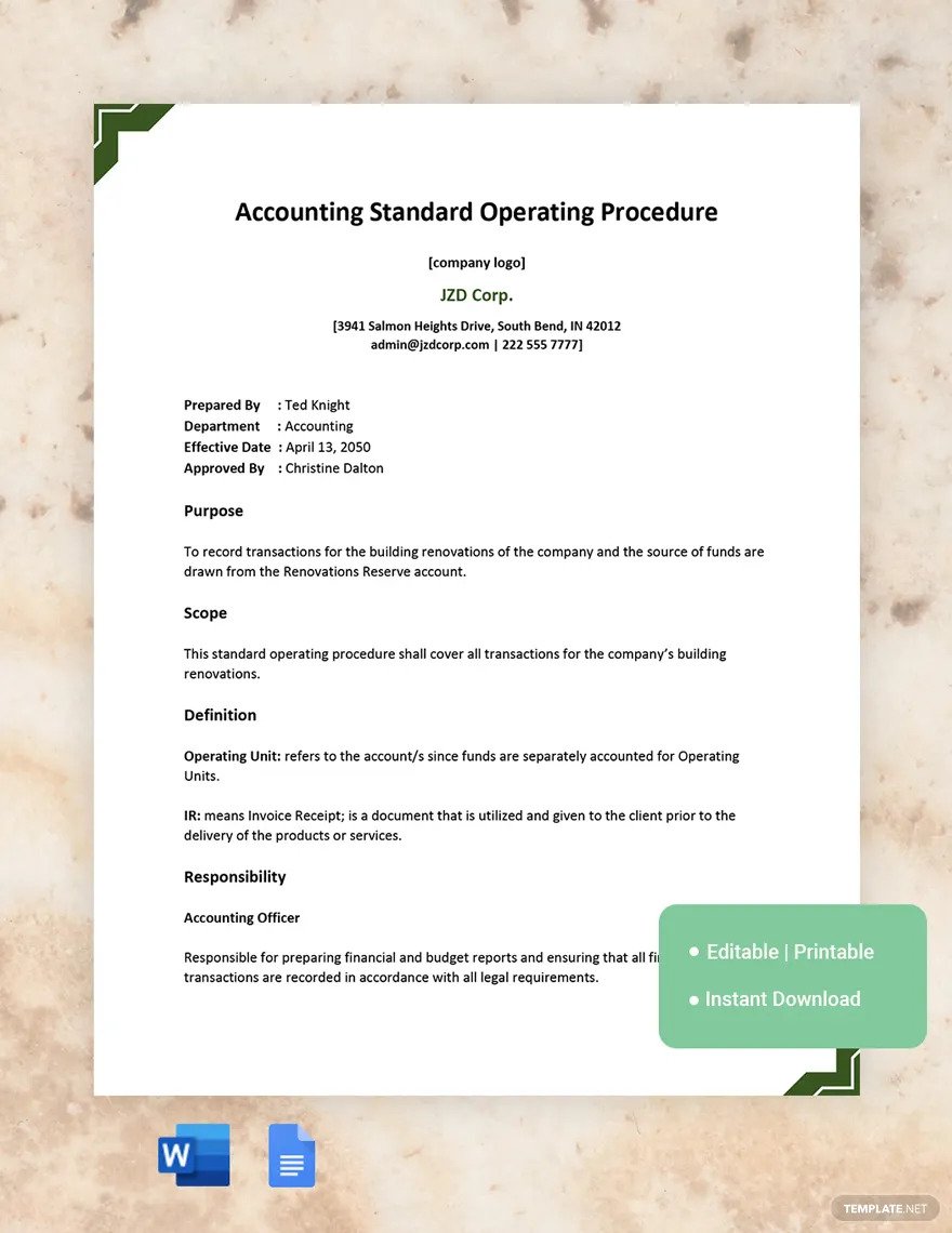 accounting-standard-operating-procedure