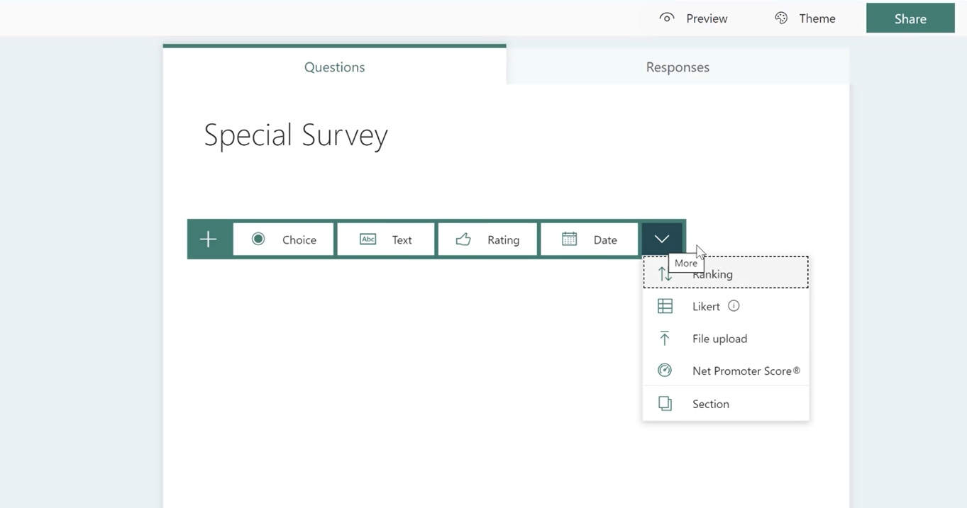 How to Add Sections in Microsoft Forms