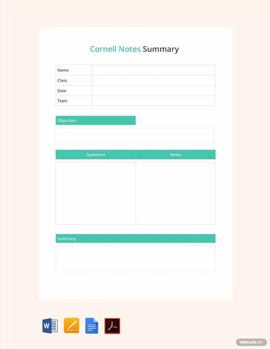 cornell-notes-summary