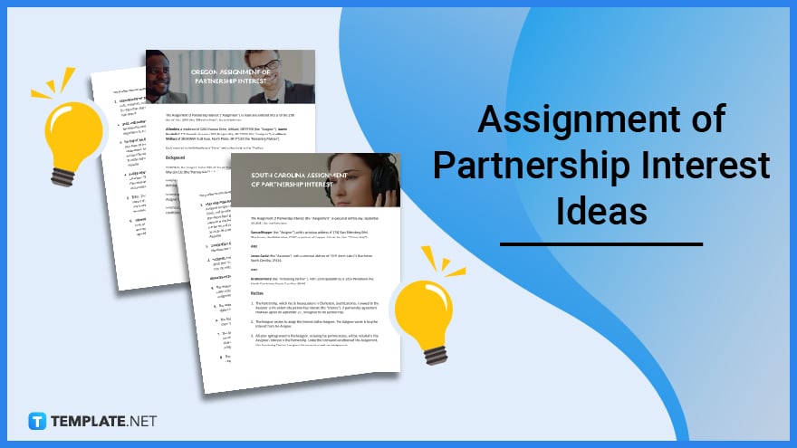 assignment-of-partnership-interest-ideas