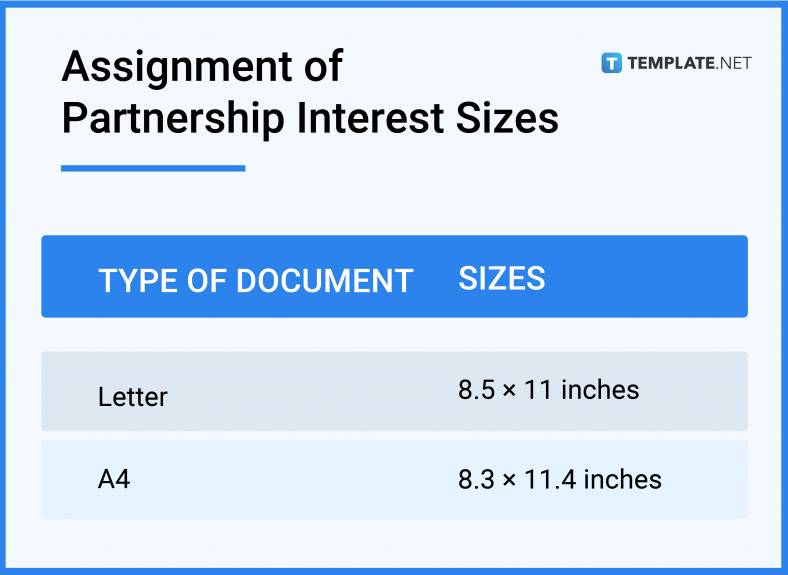 assignment of partner's interest