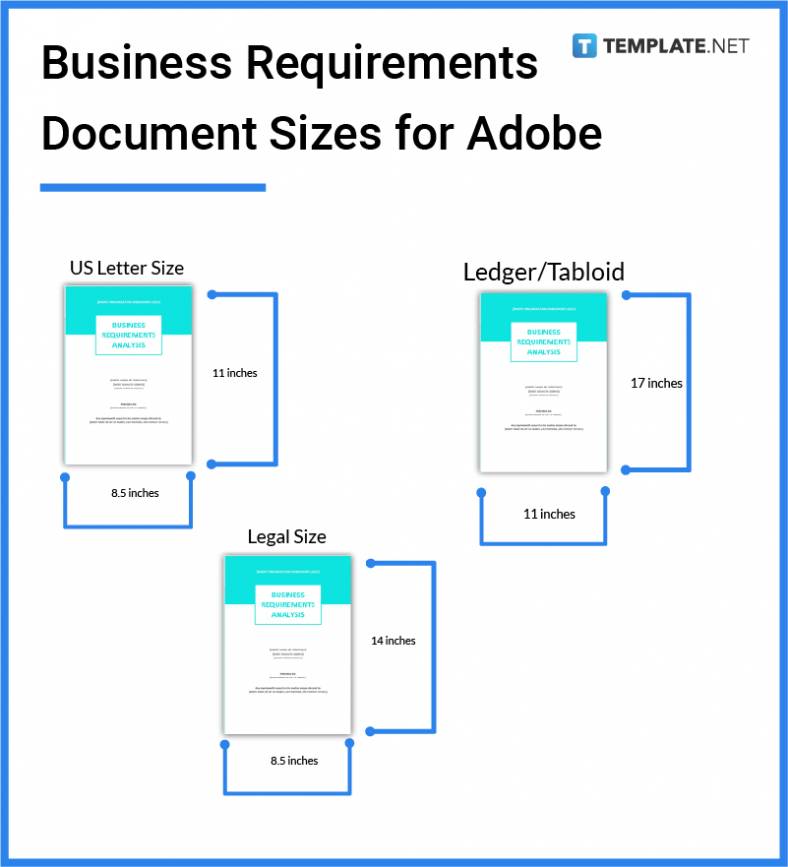 Business Requirements Document Size Dimension, Inches, mm, cms, Pixel