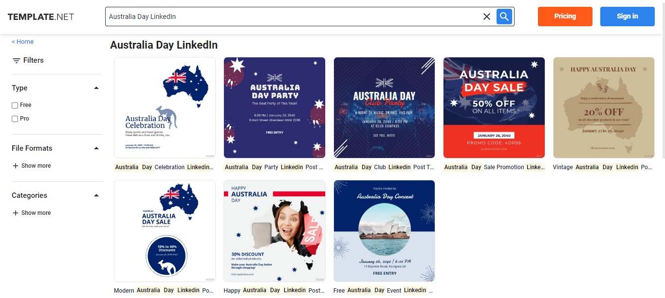 choose-an-australia-day-template-for-linkedin