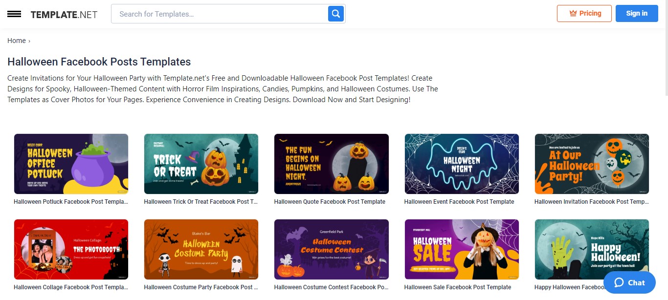 choose-any-of-our-halloween-facebook-post-templates