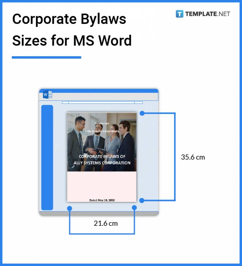 corporate bylaws sizes for ms word 788x