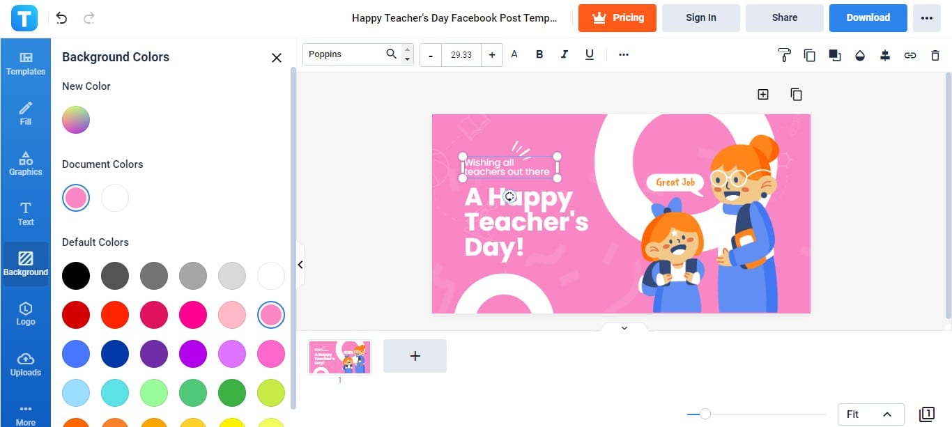 customize-the-background-color-of-your-teachers-day-facebook-post-draft