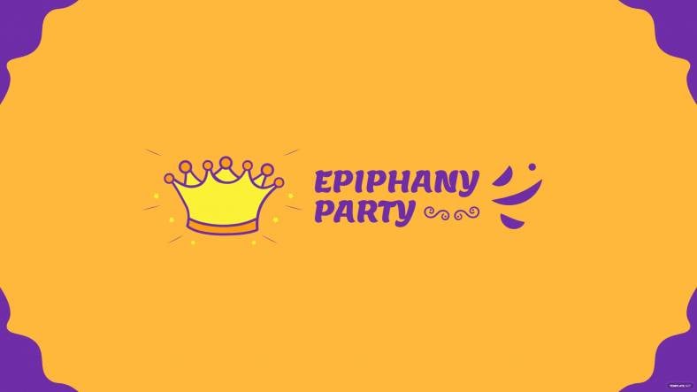 epiphany party youtube banner template 788x