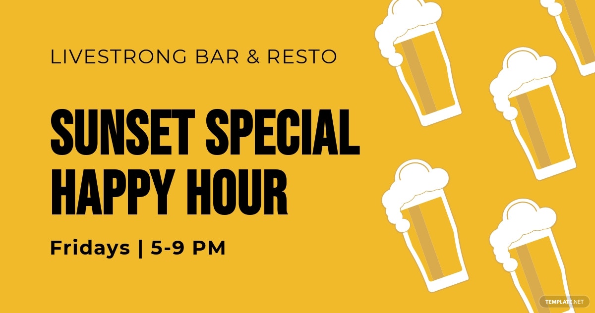 happy-hour-facebook-post-template