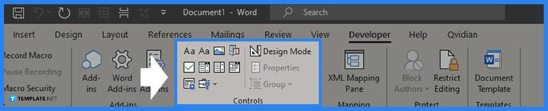 How To Create Fillable Forms in Microsoft Word - Step 2