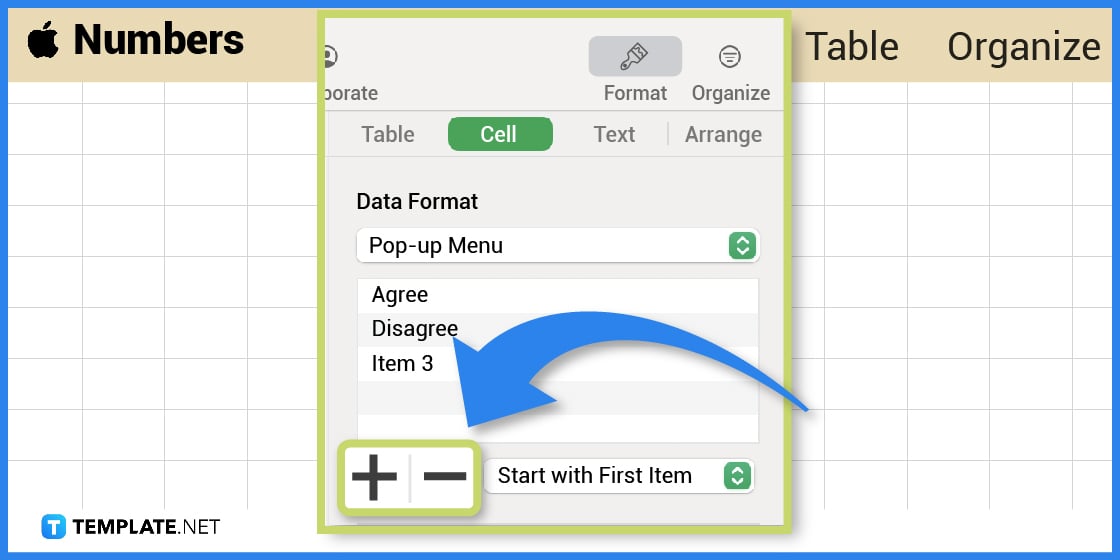 how to create a drop down list in apple numbers templates examples 2023 step