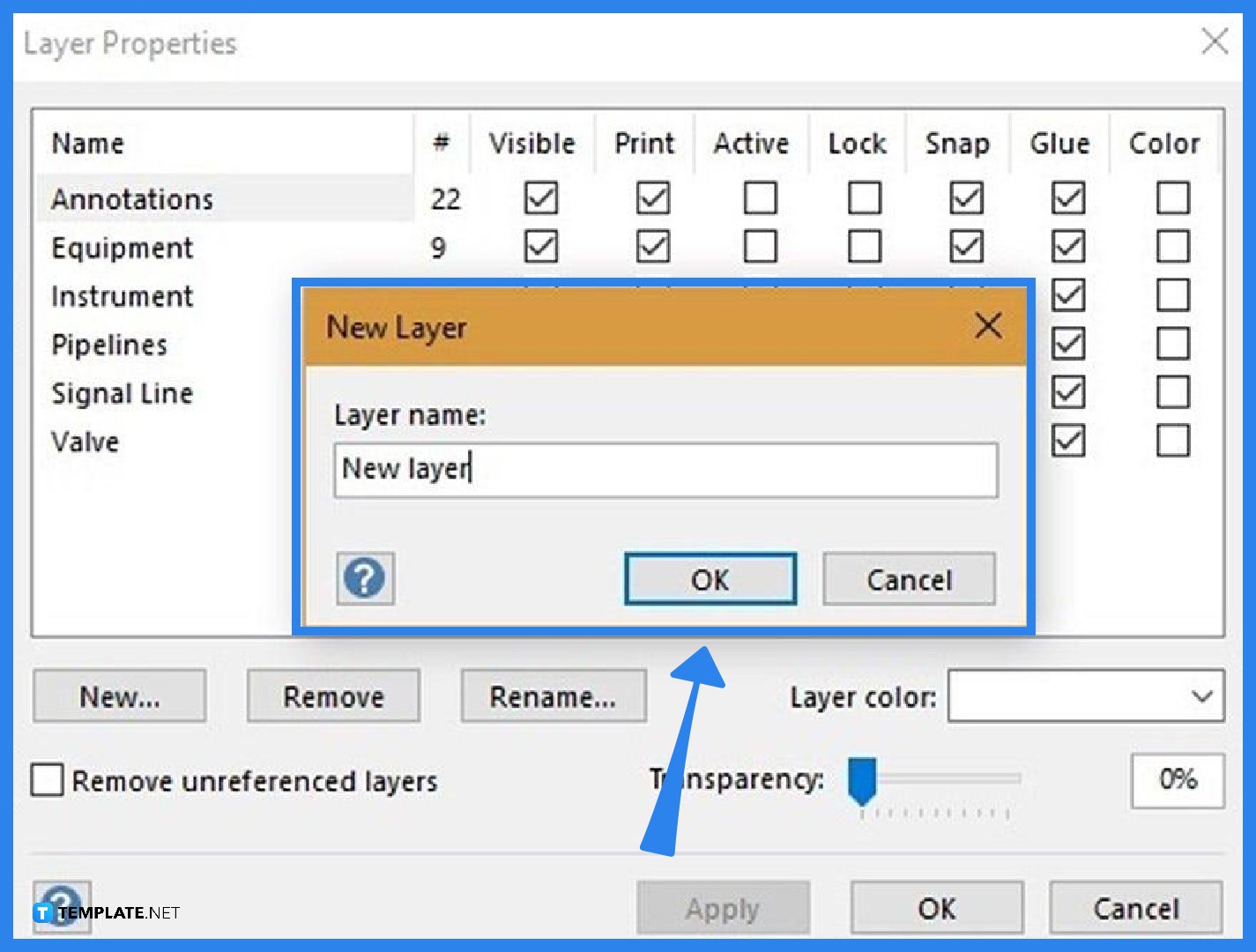 How to Use Layers in Microsoft Visio - Step 2