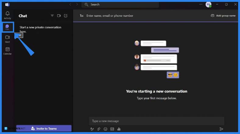 How to Use Microsoft Teams with Other Platforms - Step 1