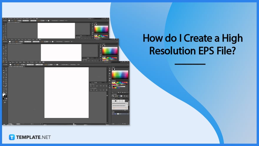 how do i create a high resolution eps file