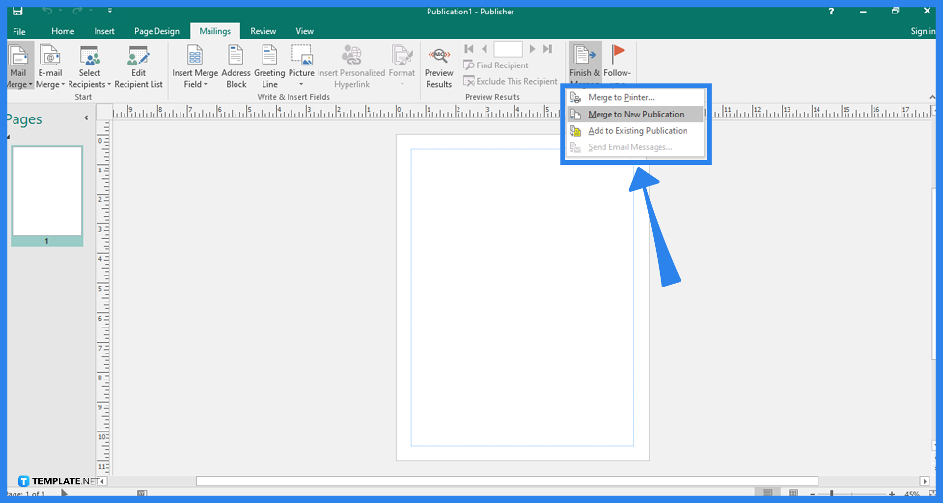 How Do I Merge Microsoft Publisher Files Step 05 ?width=530