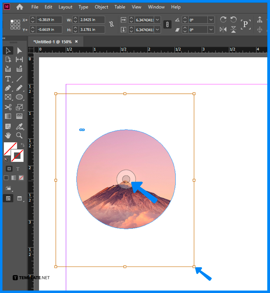 how do i resize a picture on adobe indesign step