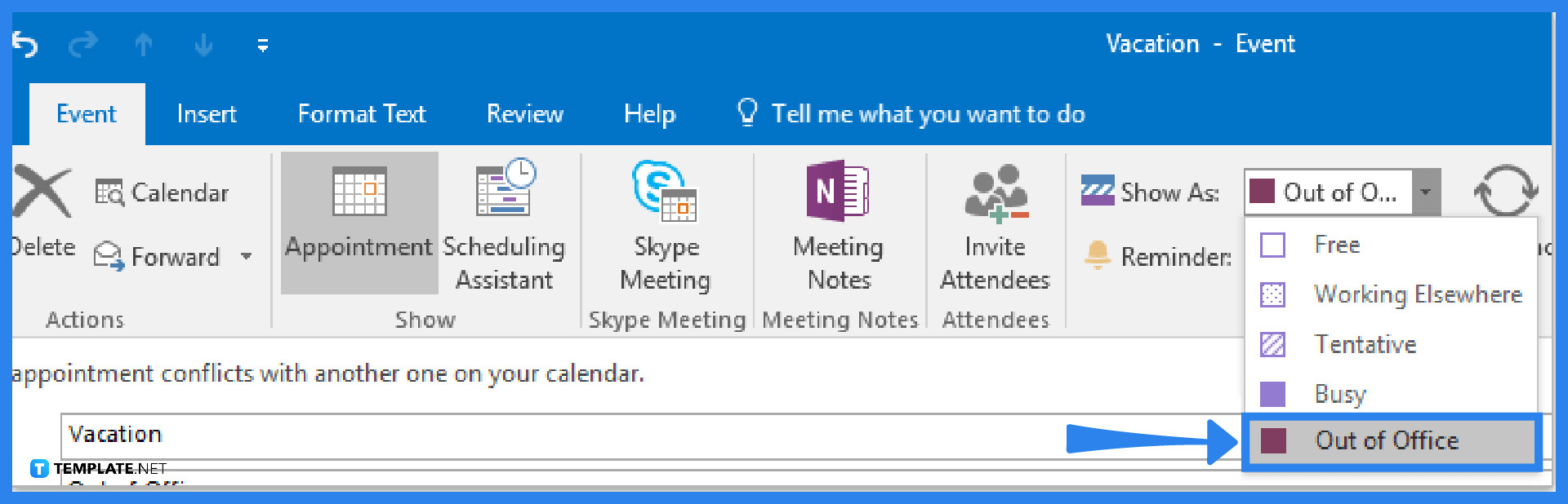 how-to-block-outoff-time-in-outlook-calendar-step-3