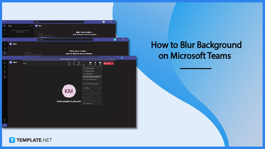 How to Blur Background on Microsoft Teams