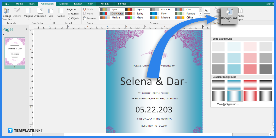 how to build a border in microsoft publisher step