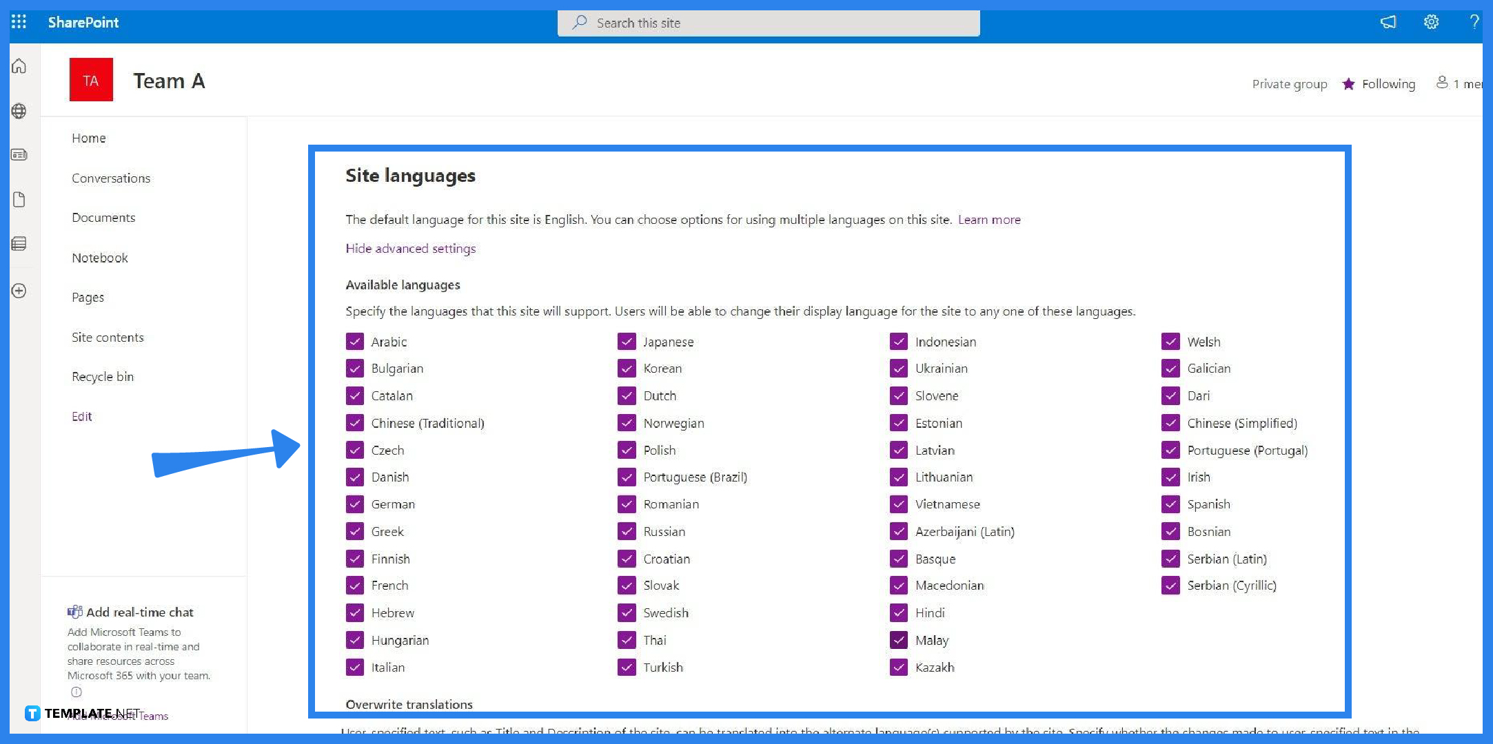 how-to-build-a-microsoft-sharepoint-site-multi-lingual-site-step-01
