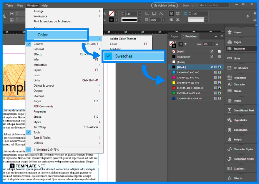 how-to-change-background-color-on-adobe-indesign-step-1