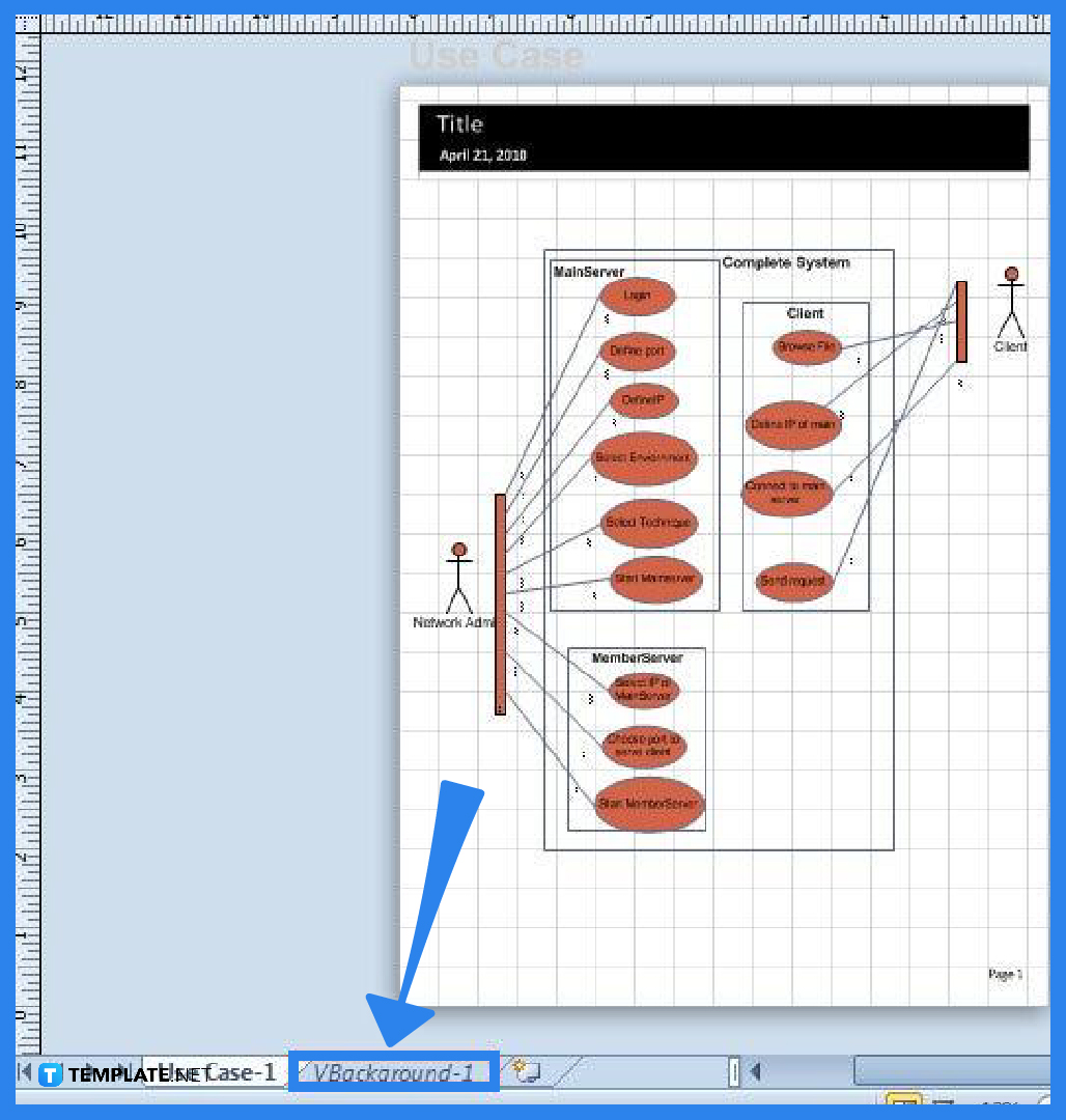 how to change border title in microsoft visio step 0