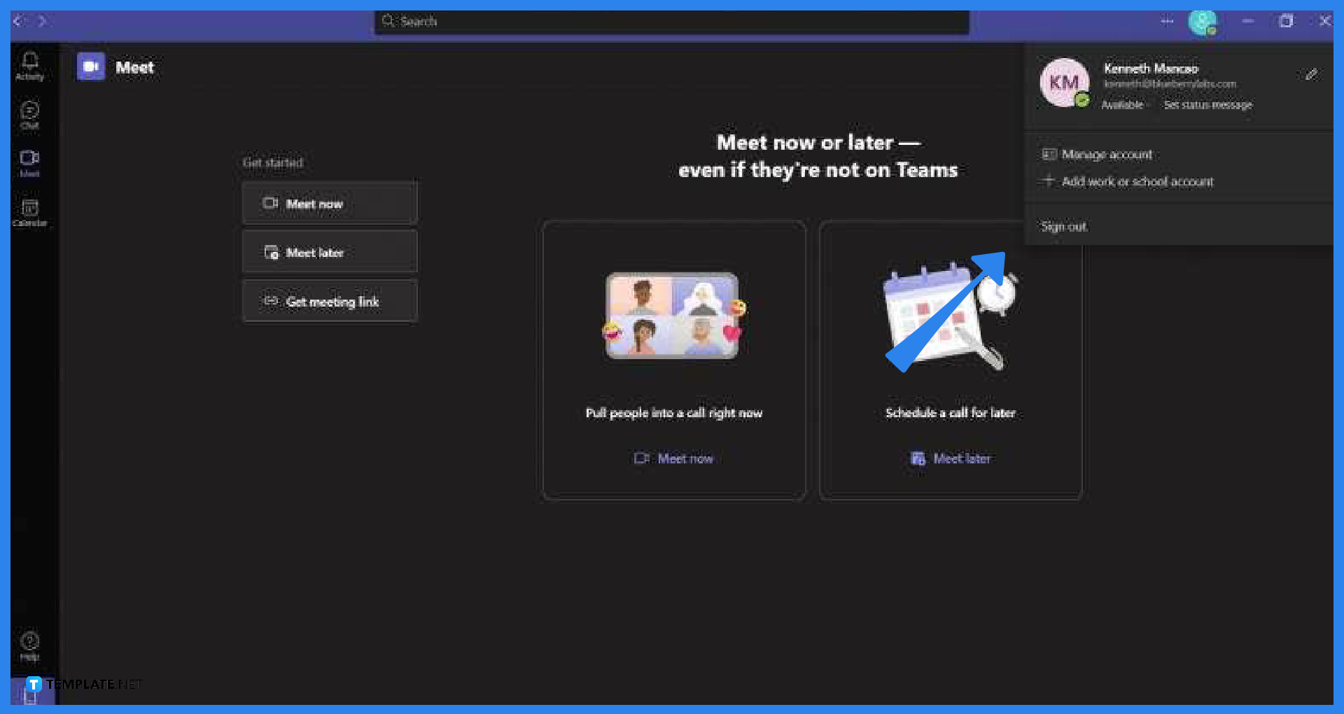 Microsoft Teams Set Idle Time Design Talk