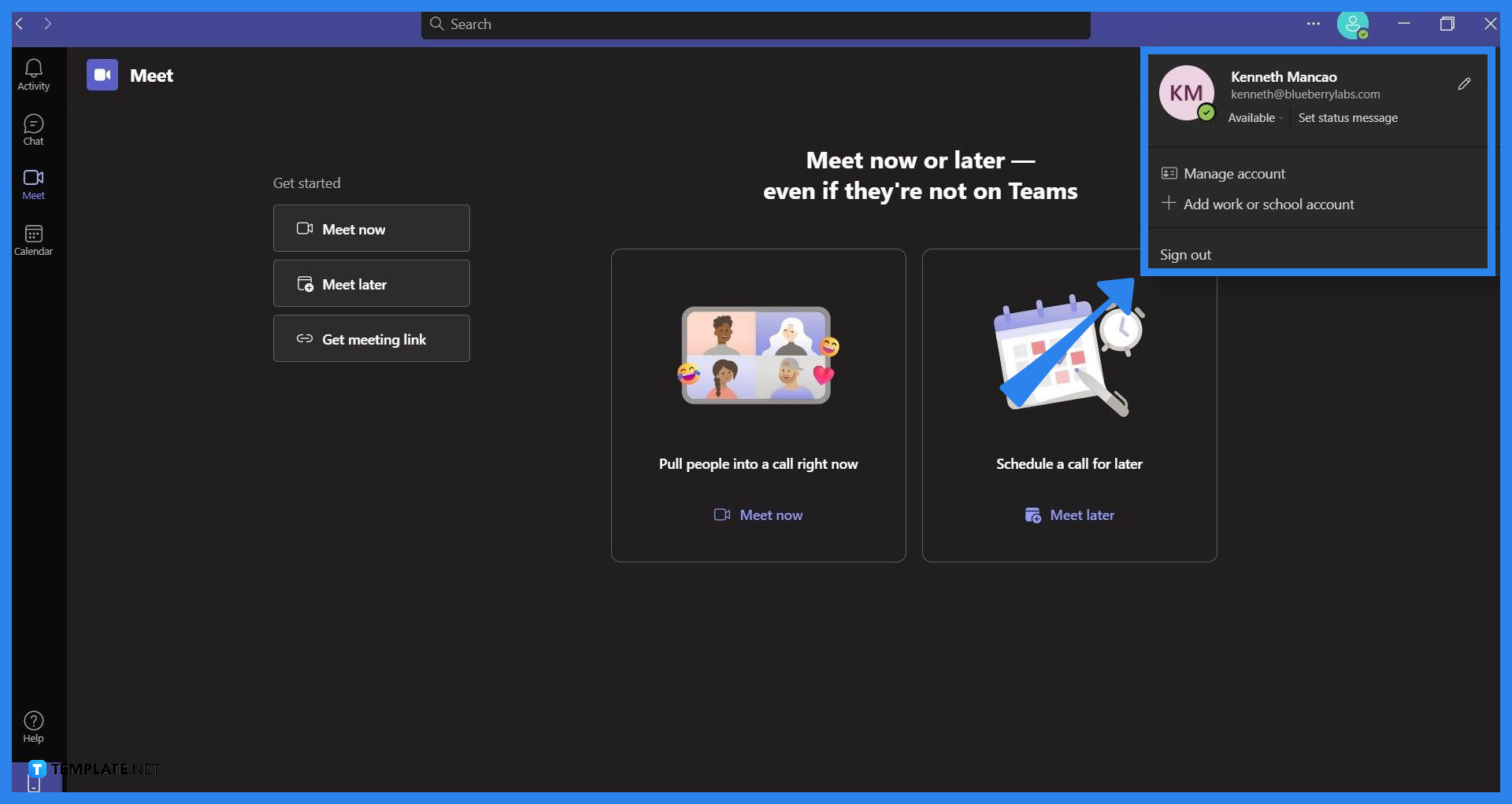 how-to-change-name-status-on-microsoft-teams