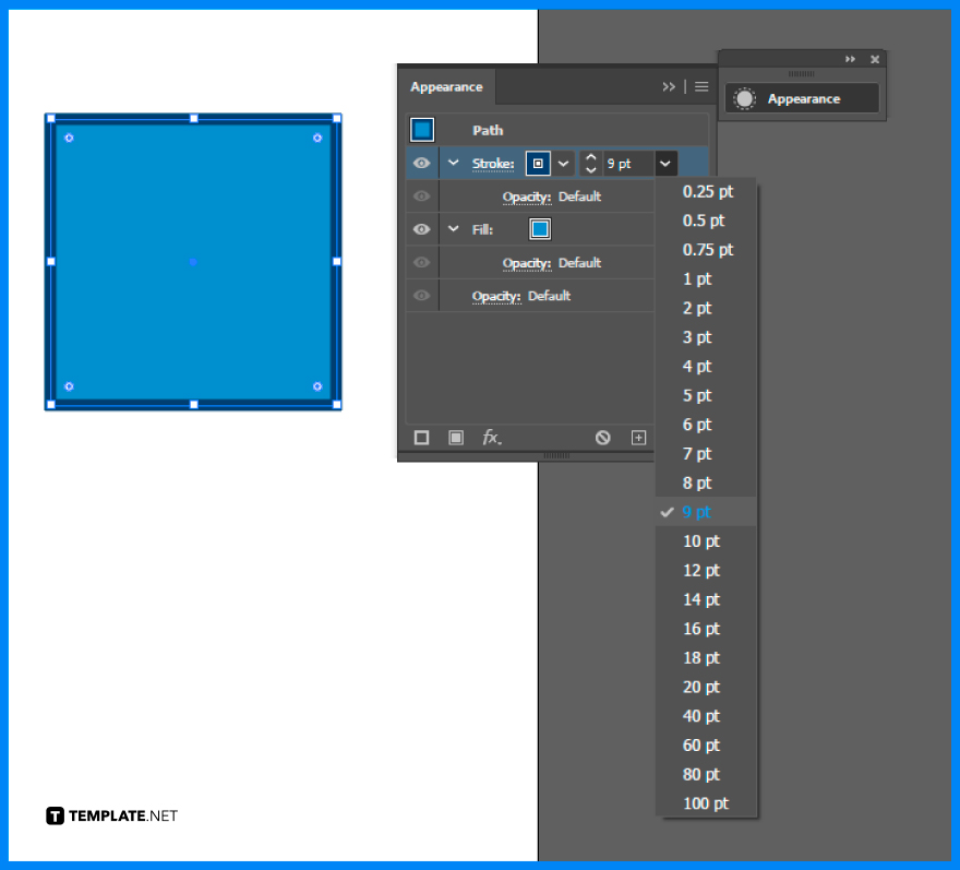 how to change stroke thickness in adobe illustrator step