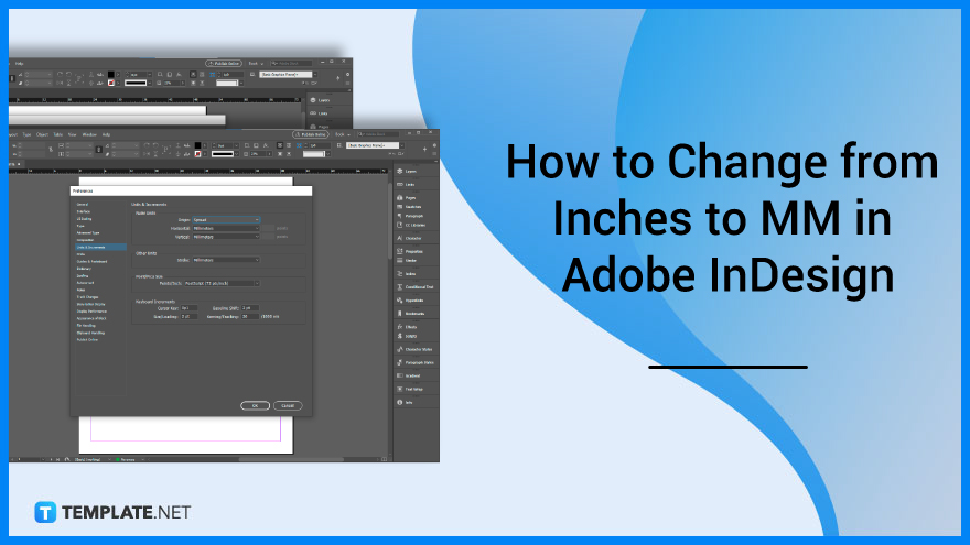 How to Change from Inches to MM in Adobe InDesign