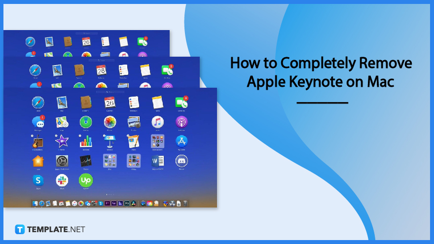 how to delete keynote presentations from mac