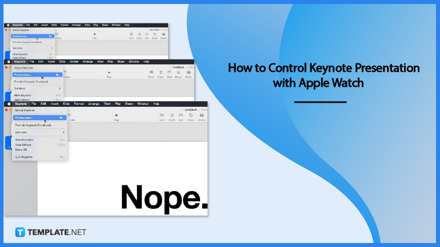 Keynote remote apple outlet watch