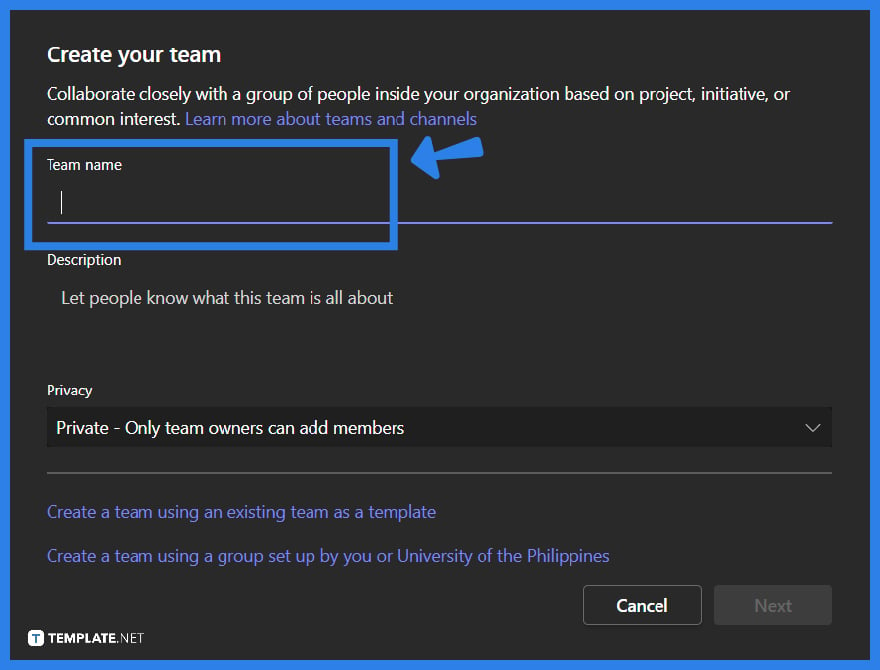 how to create a team in microsoft teams step