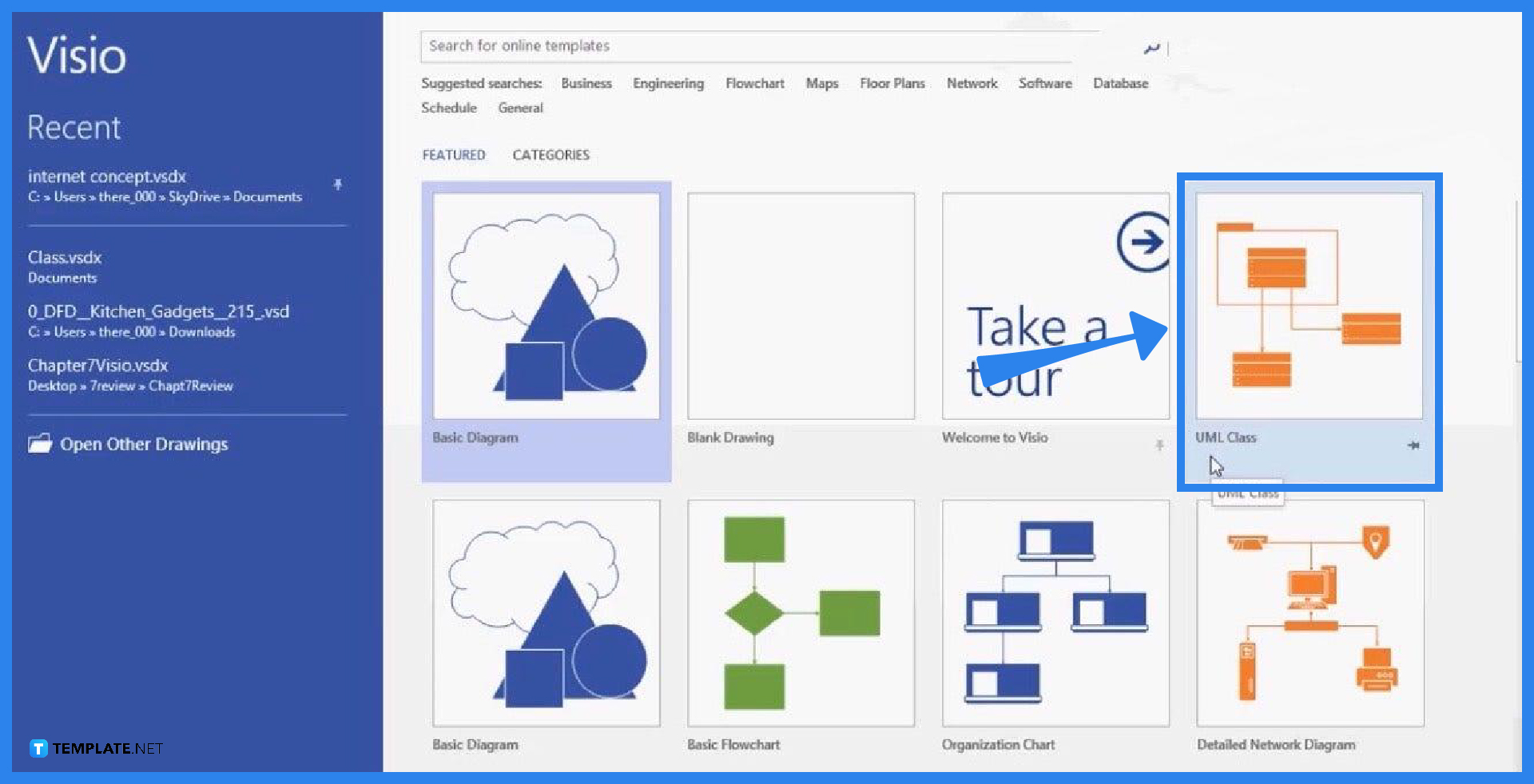 How to Create Class Diagram in Microsoft Visio