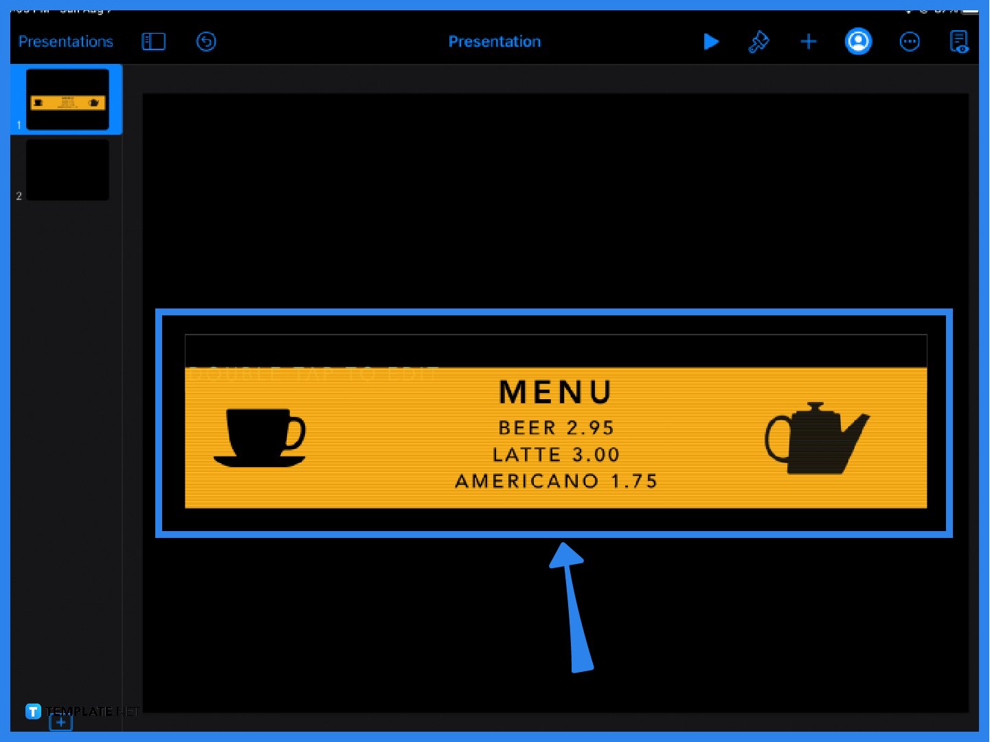 how-to-create-digital-menu-boards-with-apple-keynote-step-01
