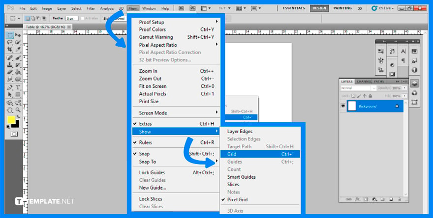 how-to-create-table-in-photoshop-step-2