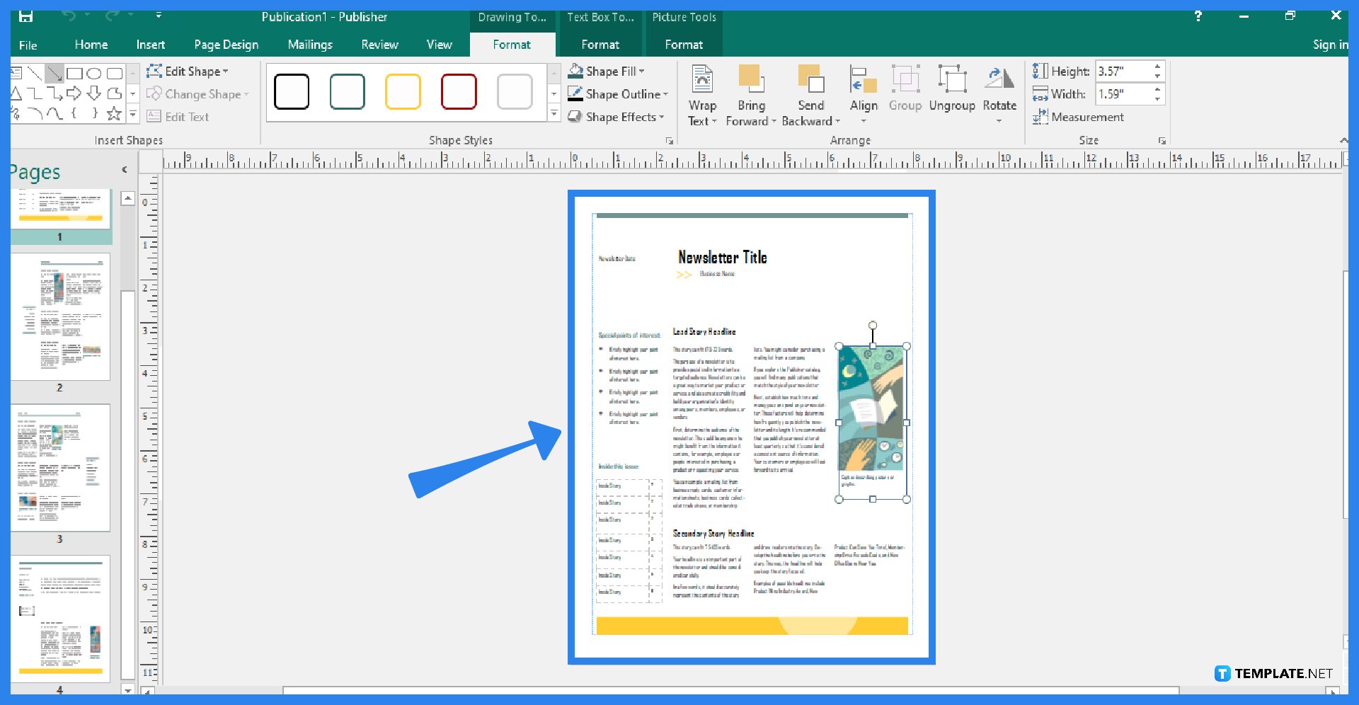 how-to-create-a-newsletter-in-microsoft-publisher-step-03