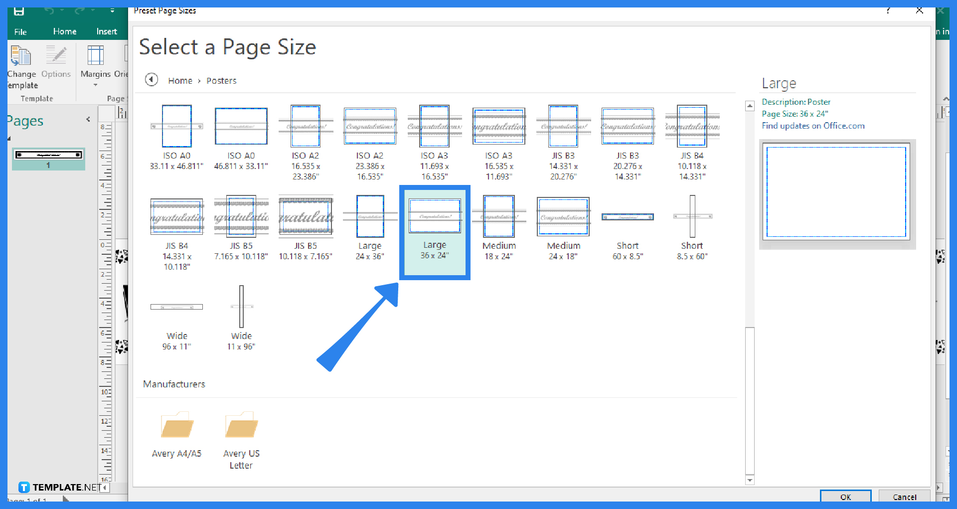 Microsoft Publisher Poster Template