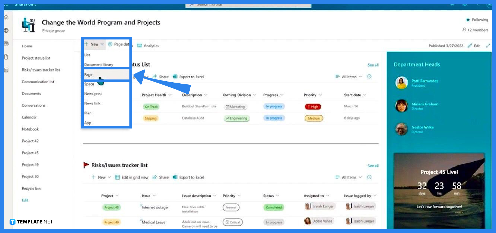 How to Create/Manage Project Task in Microsoft SharePoint
