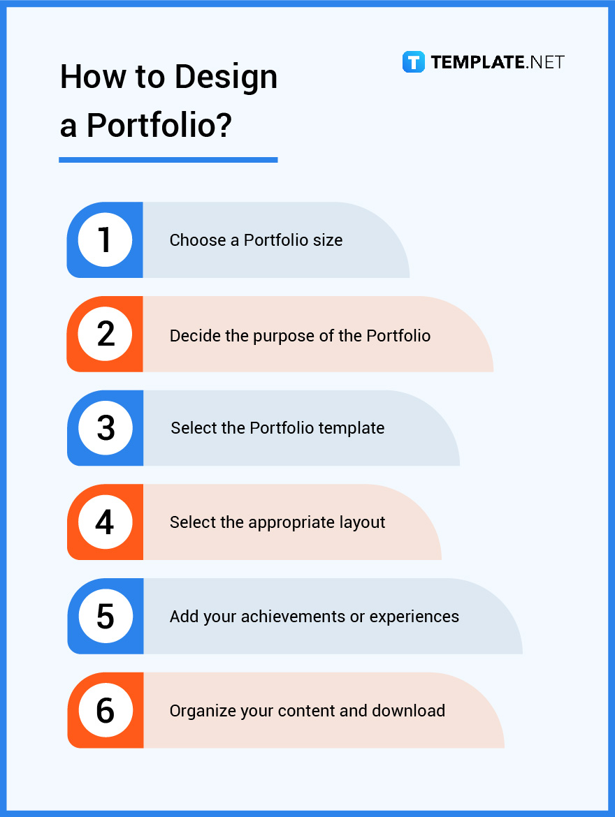 how to design a portfolio