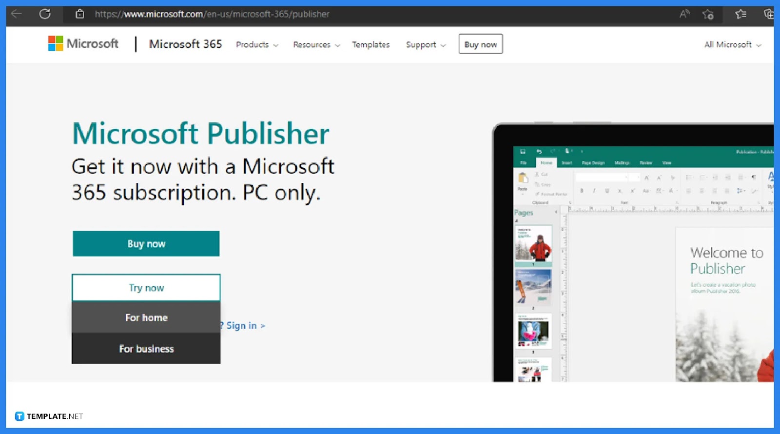 how to download microsoft publisher for free step