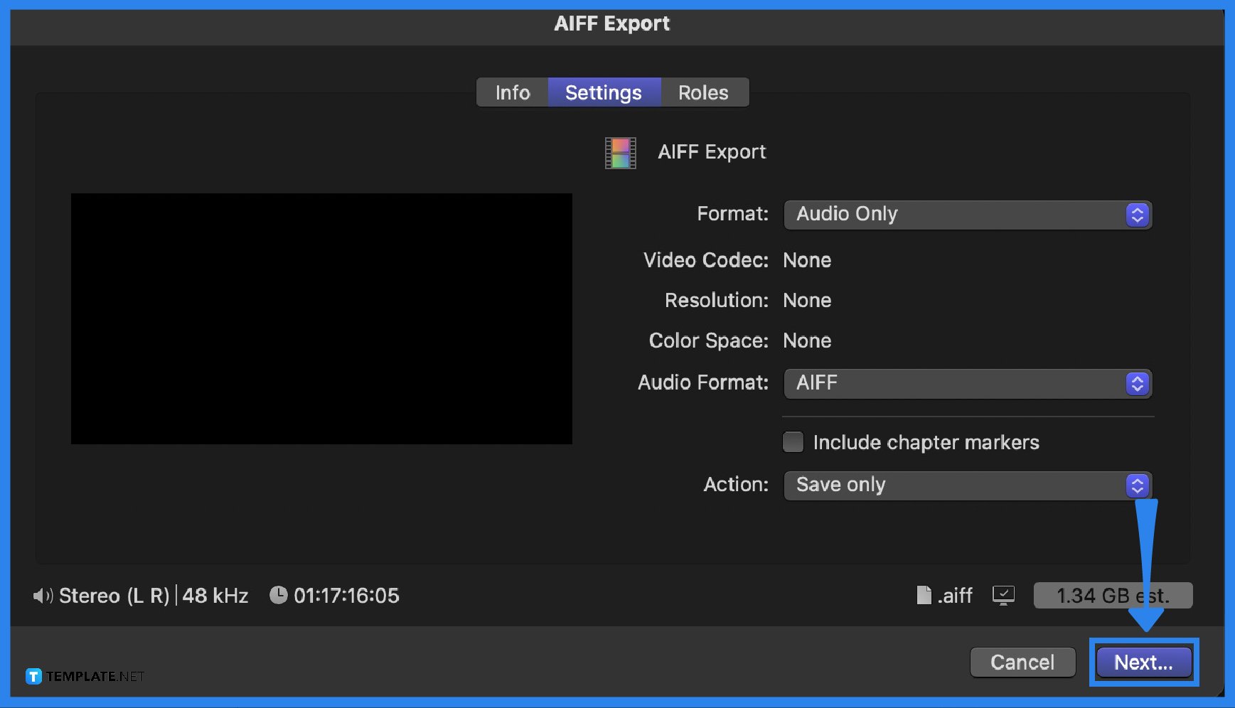 how to export video in apple final cut pro step 0