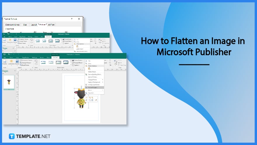 how-to-flatten-an-image-in-microsoft-publisher