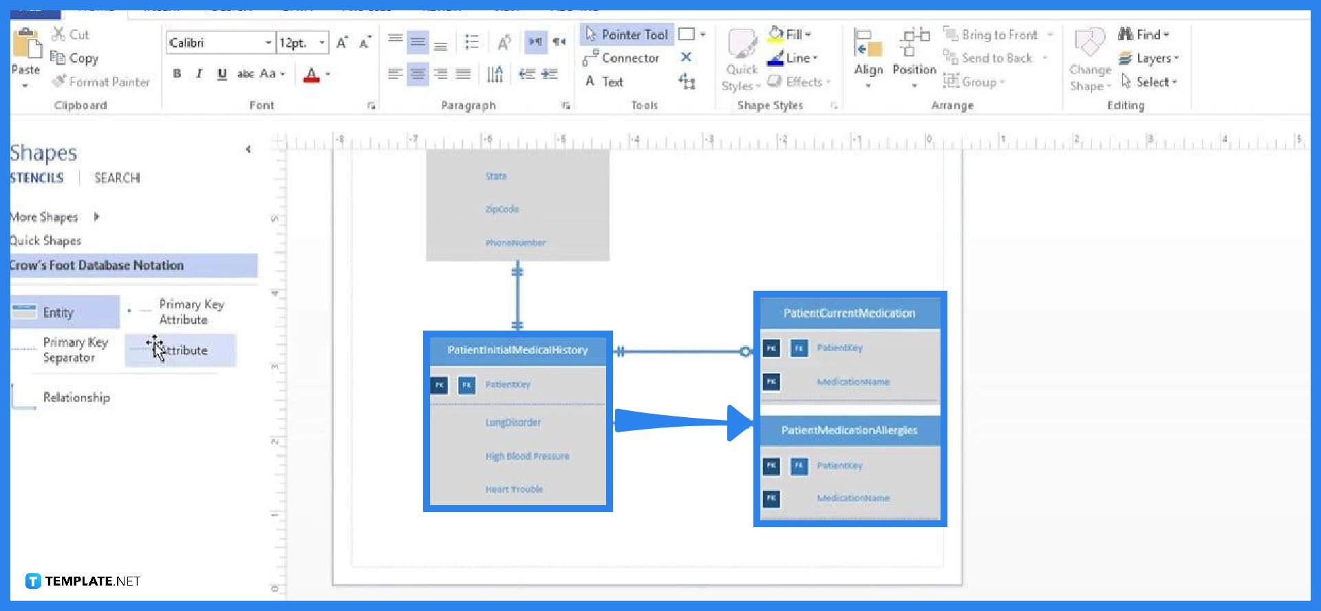 how-to-make-a-supertype-and-subtype-in-microsoft-visio-step-02