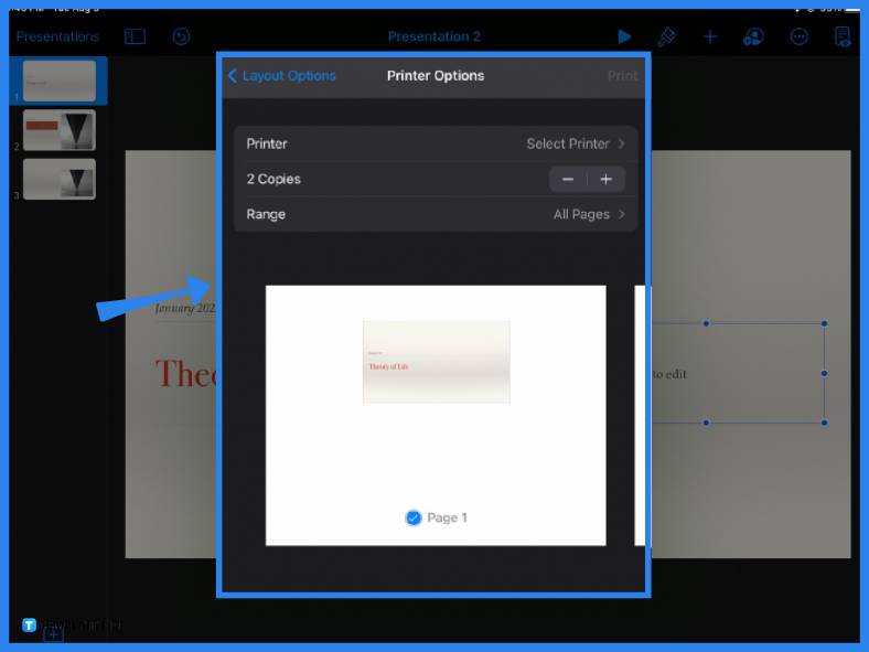 How To Print Apple Keynote Slides Notes