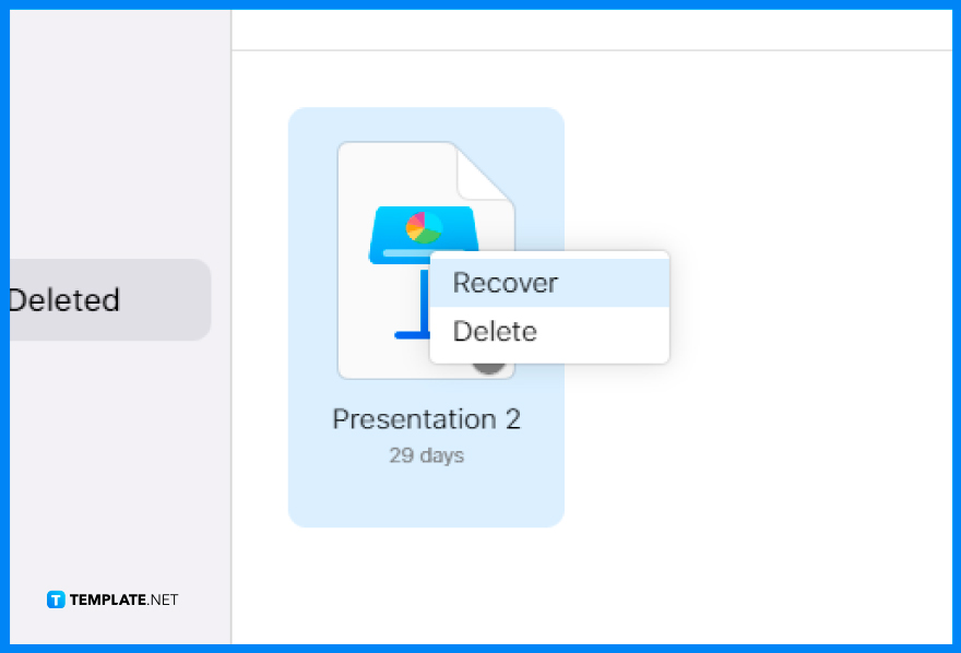 how to recover deleteunsaved apple keynote file step