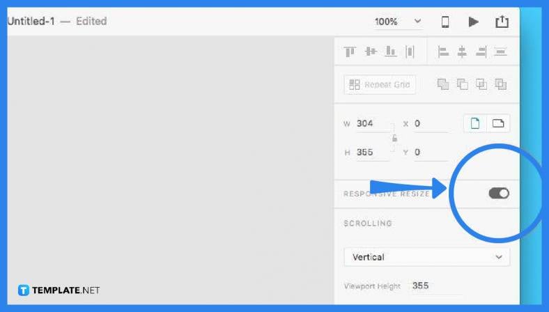 How to Resize SVG in Adobe XD - Step 2