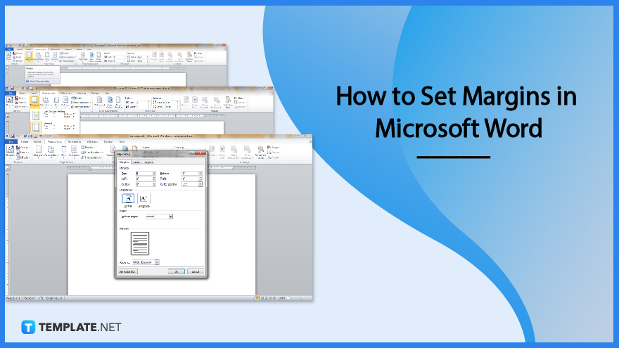 how to set margins in microsoft word