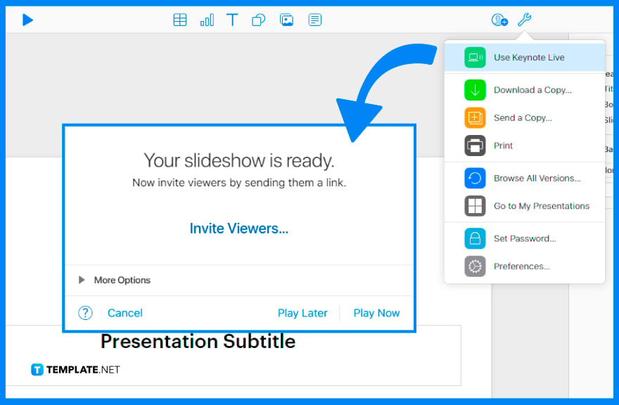 how to use apple keynote live video to stream step